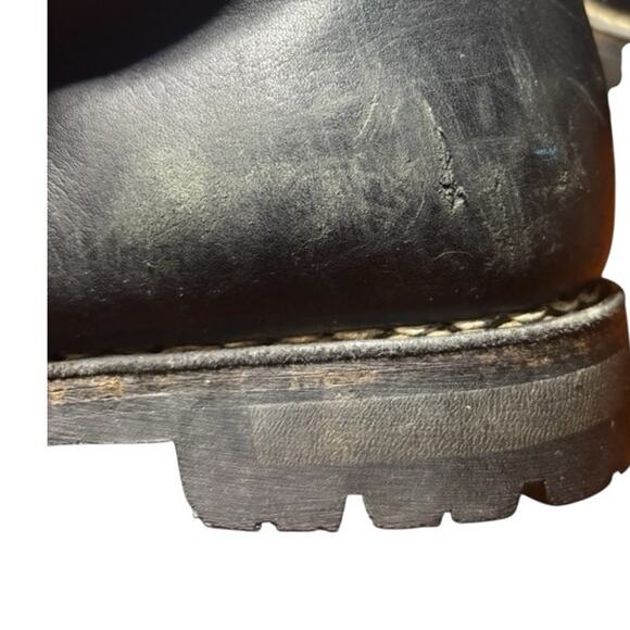 Vintage Standard Limmer Hiking Boots Men’s Size 7.5 Handmade Leather Trail Boots - Picture 9 of 12